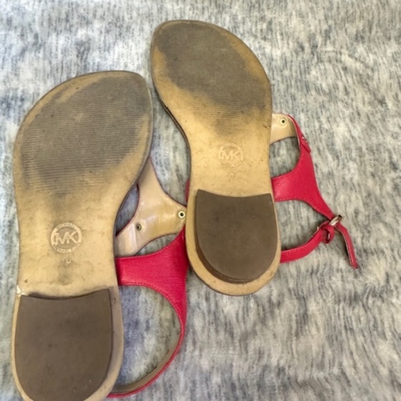 Women's Michael Kors Plate Flat Thong Sandals Size 7 (all three pairs) - Picture 11 of 15